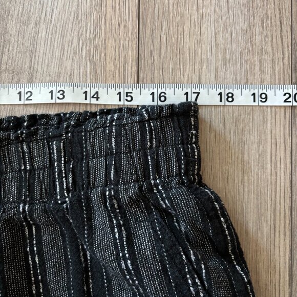 Briggs Linen Blend Wide Leg Pull-On Pants with Black and White Stripes Size XL - Picture 7 of 10